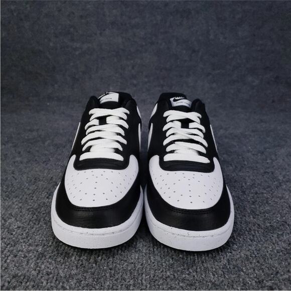 Nike Mens Size 11.5 Court Vision Low Black White Panda HM9862-001 - Picture 2 of 5